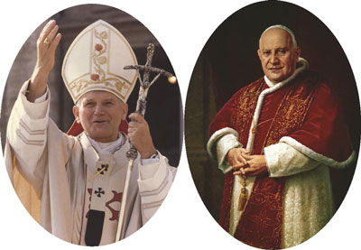 Derriben los muros: Los nuevos santos Juan XXIII y Juan Pablo II nos muestran cómo hacerlo